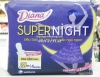 Băng vệ sinh Diana ban đêm cánh siêu bảo vệ 29cm 4 miếng (bịch 6 gói) - anh 1