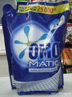 Nước giặt Omo Matic xanh cửa trước túi 1.8L Nước giặt Omo Matic xanh cửa trước túi 1.8L