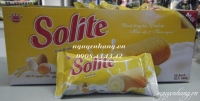Bánh bông lan cuốn Solite kem bơ sữa (hộp 20 cái)