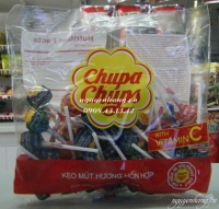 Kẹo mút Chupa Chups que bịch (80 cây) Kẹo mút Chupa Chups que bịch (80 cây)