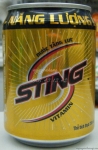 Nước tăng lực Sting vàng (nhân sâm) lon 330ml