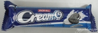 Bánh quy socola kem vani Jack n Jill Cream-O 85g (xanh đậm)