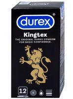 Bao cao su Durex thường Kingtex (hộp 3 cái)
