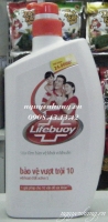 Sữa tắm Lifebuoy bảo vệ vượt trội chai vòi 850g (màu đỏ)