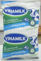 Sữa Vinamilk bịch 220ml không đường (10 bịch)