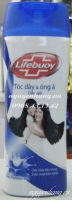 Dầu gội Lifebuoy tóc dày óng ả chai 170g (màu xanh dương)