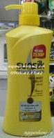 Dầu gội Sunsilk mềm mượt diệu kỳ chai vòi 650g (màu vàng)